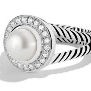 AUTHENTIC David Yurman Pearl Ring